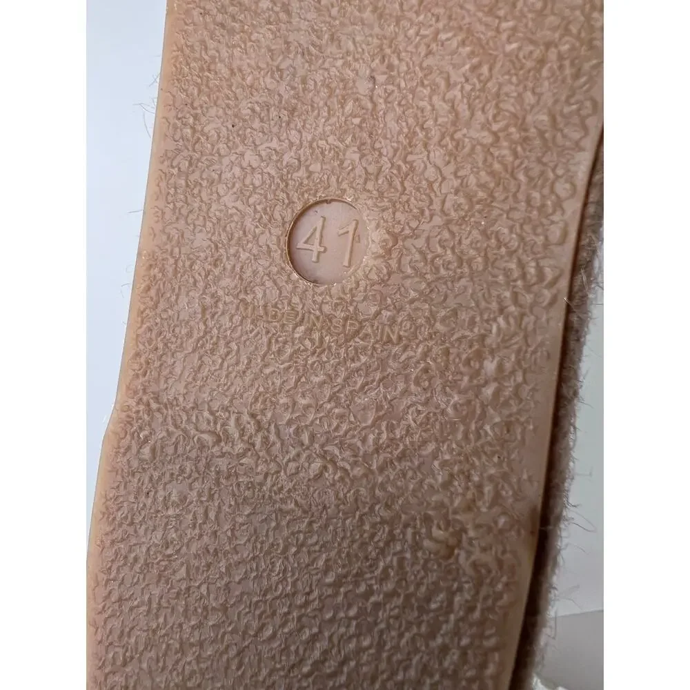 FP Beach Front Espadrille Slide Sandals Woven Jute Tan Boho W's EU 41 = 9.5 - 10 - Picture 11 of 11